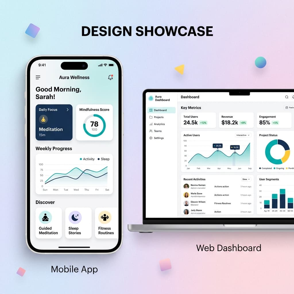 Website Redesign example